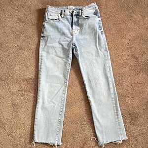Kensie Light Wash Straight Leg Jeans